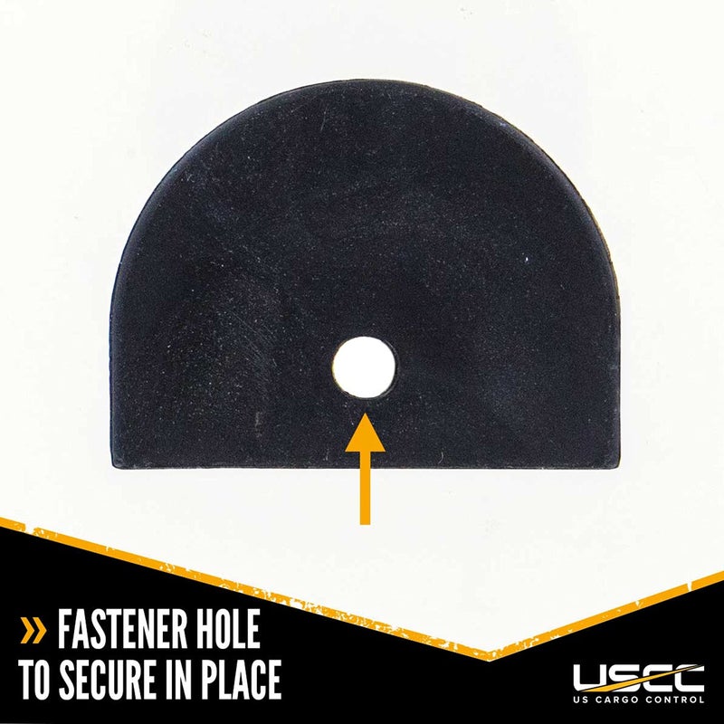 US Cargo Control Angled End Caps for Angled L Track Rails (4-Pack), L Track End Caps Eliminate Sharp Edges On L-Track - Easily Roll Motorcycles, ATVs, & Other Wheeled Cargo Over L Track Angled Rails - Image 5